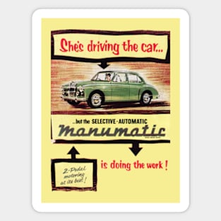 MG MAGNETTE MANUMATIC - advert Magnet